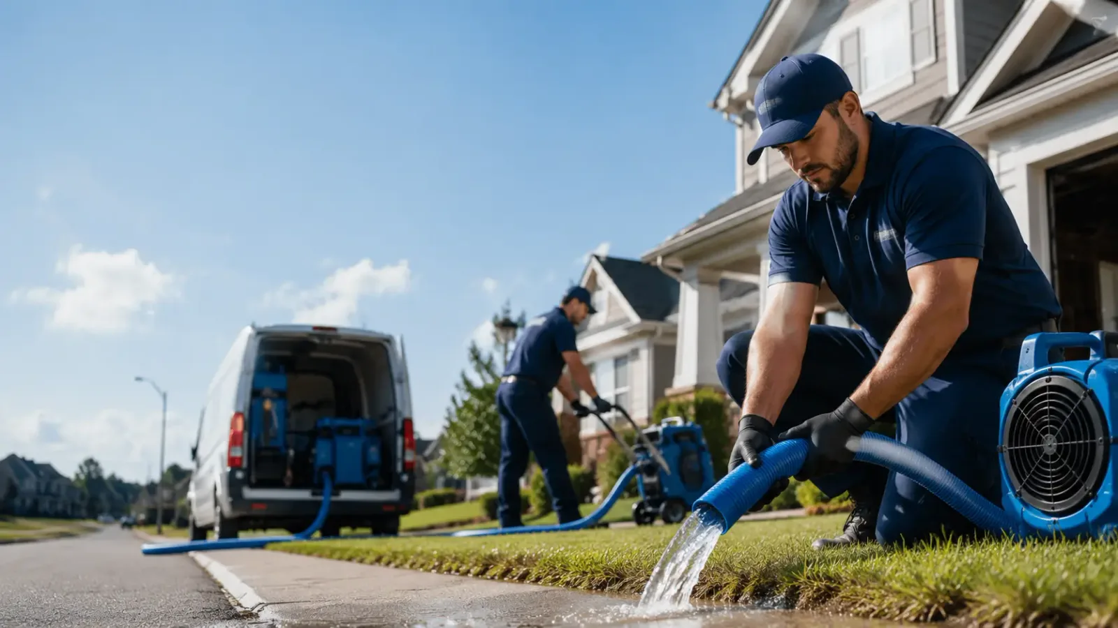 Flood Damage Restoration in Bellflower, IL